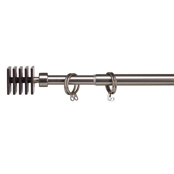 Curtain Bar Gift Decor Extendable Squared (12 Units)