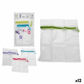 Pesupussi Keltainen Monivärinen Muovinen 19 x 31 x 2,5 cm 19 x 31 x 4,5 cm 19 x 31,5 x 4,5 cm Pesukone (12 osaa)