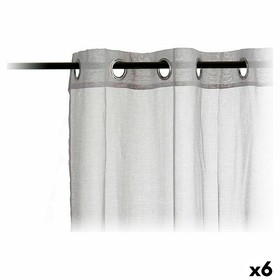 Verhot Gift Decor Vaaleanharmaa 140 x 260 cm 34 x 2 x 27 cm 27 x 43 x 2 cm (6 osaa)