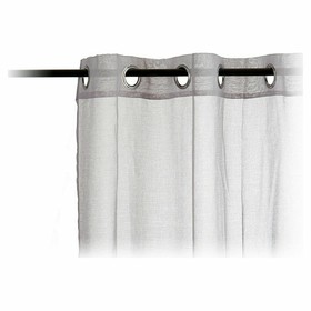 Verhot Gift Decor Vaaleanharmaa 140 x 260 cm 34 x 2 x 27 cm 27 x 43 x 2 cm (6 osaa)