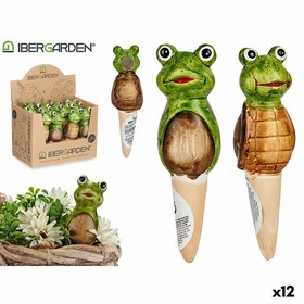 Dekoratyvinė sodo figūra Ibergarden Ruda Žalia Keramikinis 4,5 x 16,5 x 4,5 cm (12 vnt.)