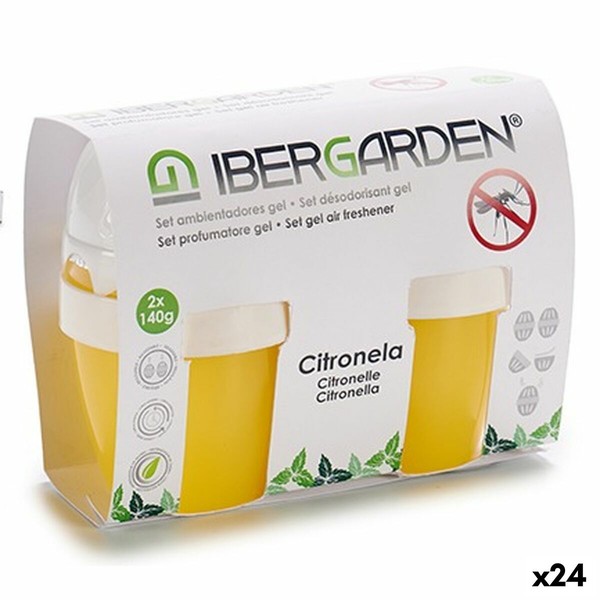 Oro gaiviklio rinkinys Ibergarden Citronela Gelis (24 vnt.)