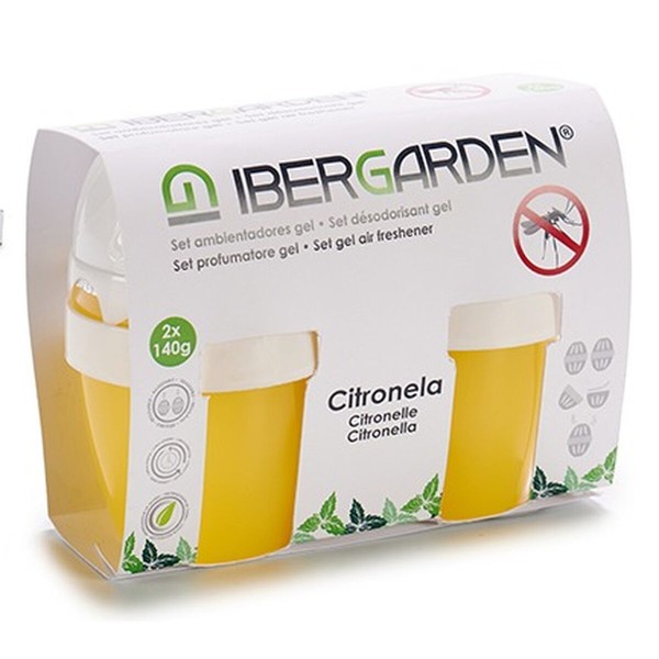 Air Freshener Set Ibergarden Citronela Gel (24 Units)