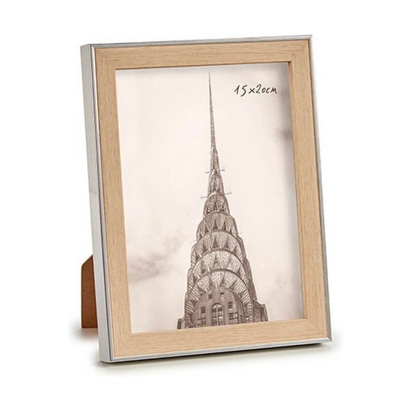 Kuvakehys Gift Decor Ruskea Hopeinen Luonnollinen Lasi polypropeeni (6 osaa)