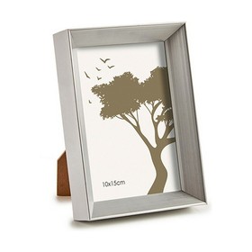 Photo frame Gift Decor Silver Glass Plastic (6 Units)