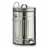 Мусорное ведро с педалью Серебристый Сталь 7 L (6 штук)
