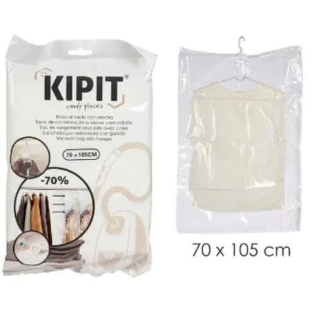 Vacuum Bags Kipit Transparent Polyethylene Plastic 70 x 105 cm 18 x 31 x 3 cm 19 x 32 x 3 cm (12 Units)