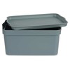 Storage Box with Lid Kipit Grey Plastic 7,5 L (12 Units)