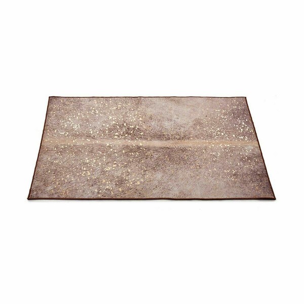 Carpet Gift Decor White Brown 150 x 100 cm (9Units)