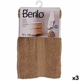 Kylpypyyhe Berilo Kameli 80 % puuvillaa 20 % Polyesteri 70 x 130 cm 35 x 4 x 20 cm (3 osaa)