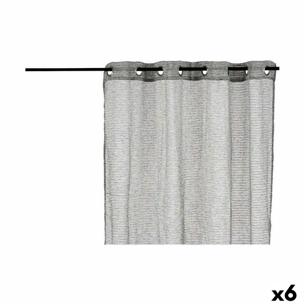 Verho Gift Decor Harmaa 140 x 260 cm 34 x 3,5 x 26 cm 140 x 0,1 x 240 cm (6 osaa)