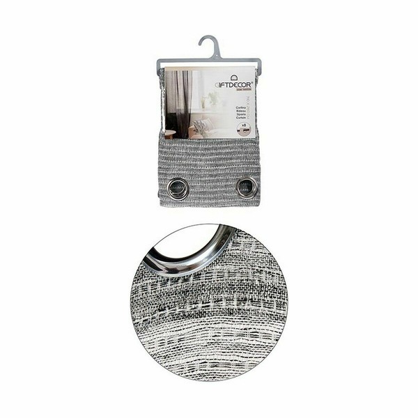 Užuolaidos Gift Decor Pilka 140 x 260 cm 34 x 3,5 x 26 cm 140 x 0,1 x 240 cm (6 vnt.)