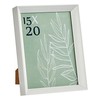 Nuotraukų rėmelis Gift Decor Balta stiklas Plastmasinis (6 vnt.)
