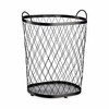 Krepšys Gift Decor Juoda Metalinis 40 L (4 vnt.)