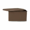Storage Box with Lid Stefanplast Elegance Beige Plastic Side (5 Units)
