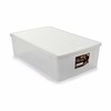 Storage Box with Lid Stefanplast Elegance White Plastic (6 Units)