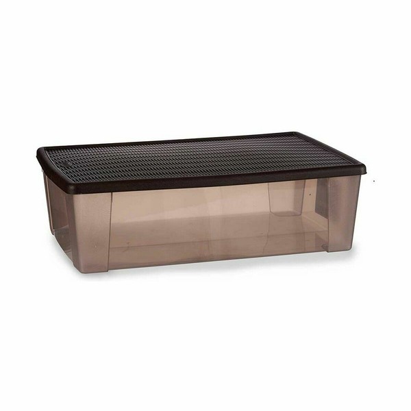 Sandėliavimo dėžutė su dangteliu Stefanplast Elegance Ruda Plastmasinis 30 L (6 vnt.)