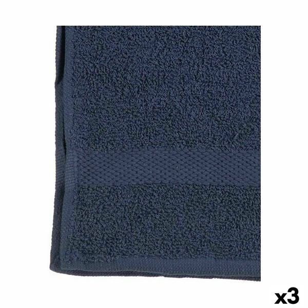 Bath towel Berilo Blue 90 x 0,5 x 150 cm 45 x 5 x 24,5 cm (3 Units)