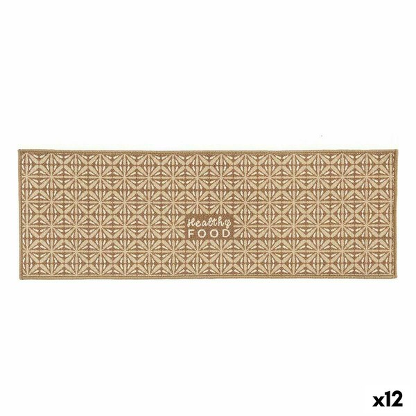 Ковер Kinvara Healthy Food Бежевый 40 x 120 cm 40 x 0,05 x 119 cm многоцелевой (12 штук)