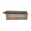 Storage Box with Lid Stefanplast Elegance Grey Transparent Plastic 30 L (6 Units)