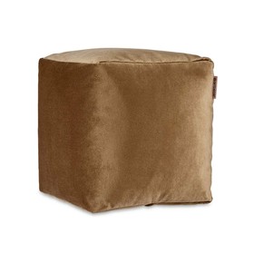 Pehmustettu istuin Gift Decor Ruskea polystyreeni Sametti (4 osaa)