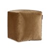 Pouffe Gift Decor Brown polystyrene Velvet (4 Units)