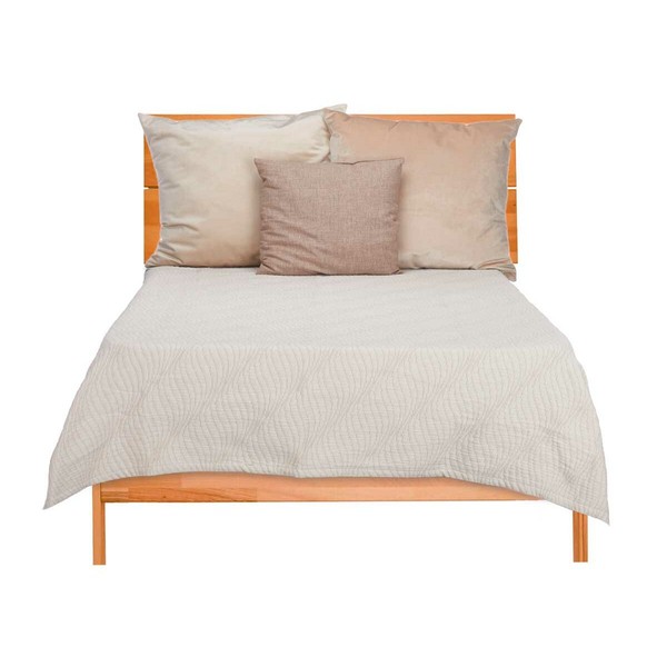 Bedspread (quilt) Gift Decor Beige 240 x 260 cm (4 Units)