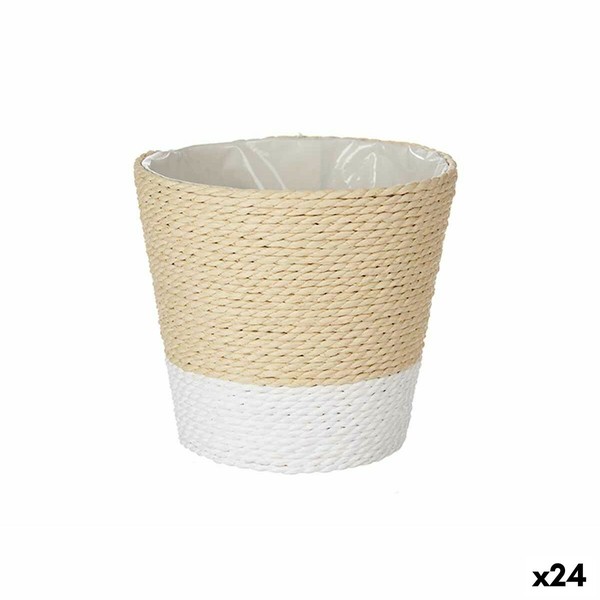 Kabantis šviestuvas Ibergarden Balta Virvė Plastmasinis 14 x 12,5 x 14 cm 14 x 13 x 14 cm (24 vnt.)
