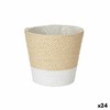stādītājs Ibergarden Balts Virve Plastmasa 14 x 12,5 x 14 cm 14 x 13 x 14 cm (24 gb.)