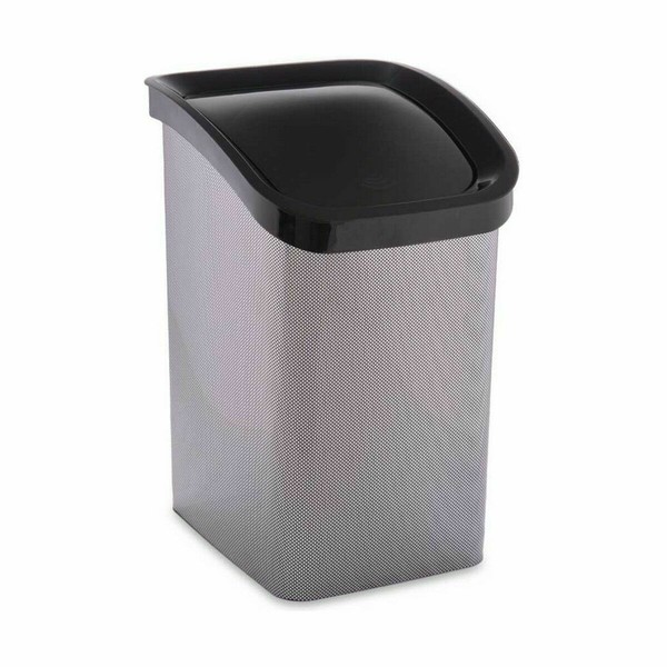 Atkritumu tvertne Berilo Tumši pelēks Plastmasa 23 L Pašizgāzējs (6 gb.)