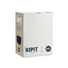 Skalbinių krepšys Kipit Juoda Kreminė Plastmasinis 36 L 36 x 25,5 x 52,5 cm (12 vnt.)
