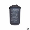 Veļas Grozs Kipit Laundry Sevice Tumši zils Drāna Plastmasa 40 L 34 x 52,5 x 34 cm (4 gb.)
