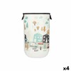 Laundry Basket Kipit Cloth Plastic Children's Road 40 L 34 x 52,3 x 34 cm (4 Units)