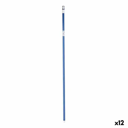 Šluotos rankena Mėlyna Metalinis 2,3 x 130 x 2,3 cm (12 vnt.)