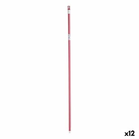 Broom handle Pink Metal 2,3 x 130 x 2,3 cm (12 Units)