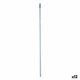Šluotos rankena Mėlyna Metalinis 2,3 x 130 x 2,3 cm Dryžiai (12 vnt.)