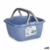 Корзина для белья Stefanplast Пластик 13 L 36 x 18 x 34,5 cm 36 x 18 x 36,5 cm С ручками (48 штук)