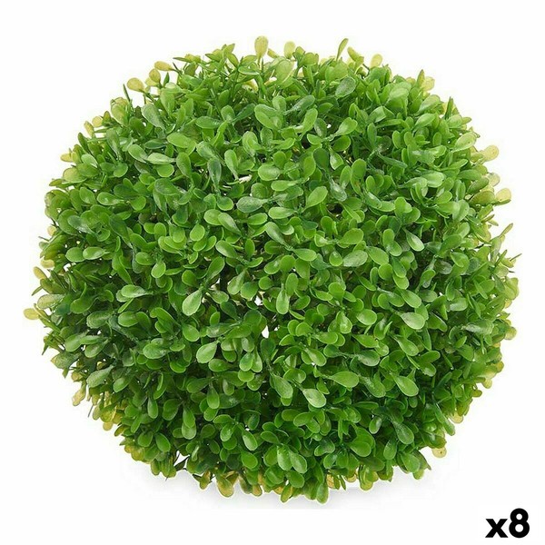 Decorative Plant Ibergarden Plastic Sheets Ball 22 x 22 x 22 cm (8 Units)