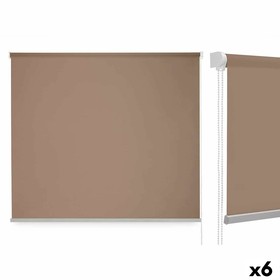 Roller blinds Gift Decor Beige Cloth Plastic 120 x 180 cm