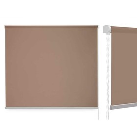 Rullīšu žalūzijas Gift Decor Bēšs Drāna Plastmasa 150 x 180 cm