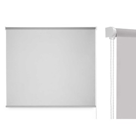 Roller blinds Gift Decor Grey Cloth Plastic 180 x 180 cm