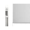 Roller blinds Gift Decor Grey Cloth Plastic 180 x 180 cm