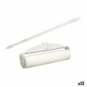 Nukanpoistaja Valkoinen 25 x 70 x 6,5 cm Teleskooppinen (12 osaa)