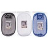 Laundry basket Kipit Blue White Black Plastic 33 x 33 x 58 cm 58 x 0,5 x 37 cm (24 Units)