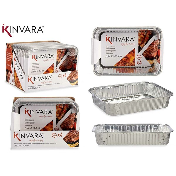 Maisto padėklų rinkinys Kinvara Vienkartiniai 12 vnt.