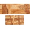 Mazs galdiņš Gift Decor Trama Brūns Melns 120 x 60 x 48 cm 120 x 10 x 60 cm