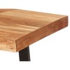 Вспомогательный стол Gift Decor Trama Коричневый Чёрный 120 x 60 x 48 cm 120 x 10 x 60 cm