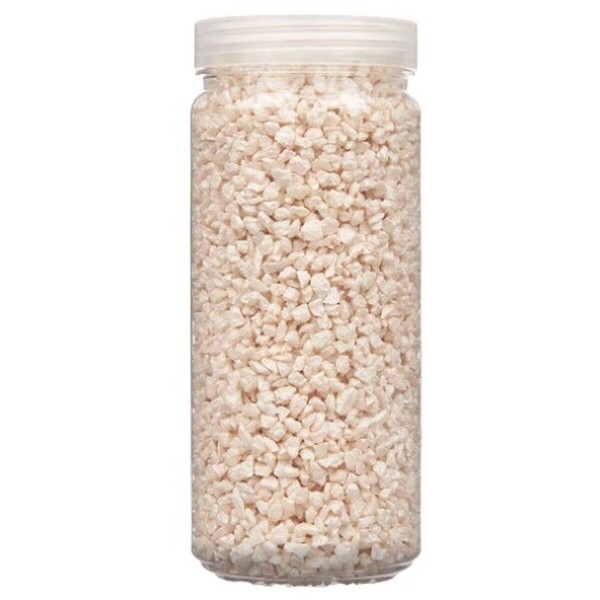 Dekoratīvie akmeņi Gift Decor Krēmkrāsa 2 - 5 mm 700 g 6,5 x 15,5 x 6,5 cm 6,2 x 15,3 x 6,2 cm (12 gb.)