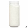 Декоративный песок Gift Decor Белый 700 g 6,2 x 15,3 x 6,2 cm 6,5 x 15,8 x 6,5 cm (12 штук)