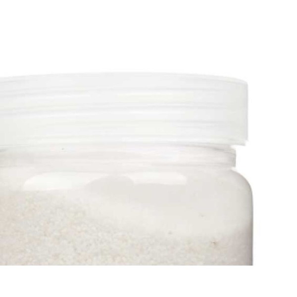 Decorative Sand Gift Decor White 700 g 6,2 x 15,3 x 6,2 cm 6,5 x 15,8 x 6,5 cm (12 Units)